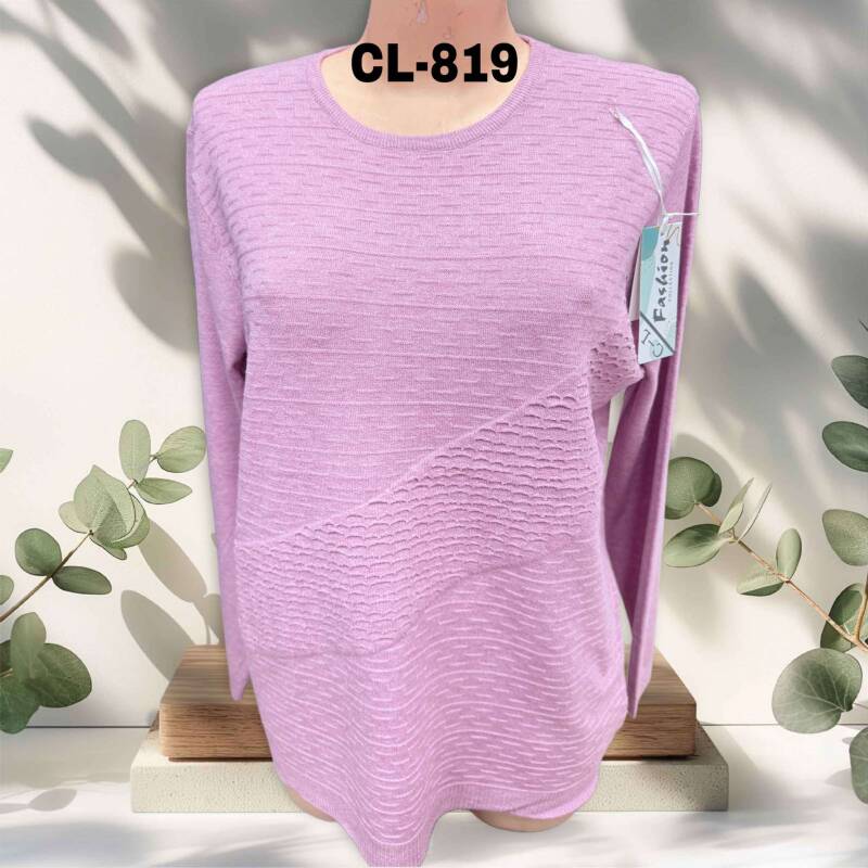 Swetry damskie Roz L-3XL. 1 kolor. Paczka 10 szt